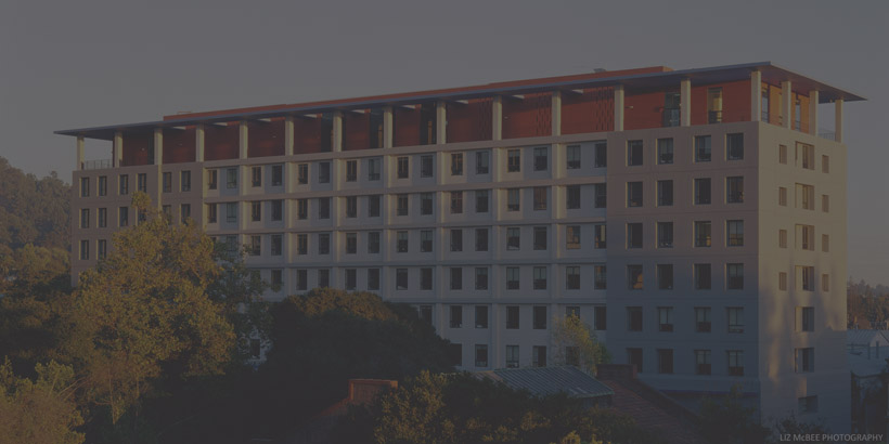  Barrows Hall is one of the busiest buildings at the University of California, Berkeley campus. The building has eight floors of academic spaces shared by thirteen different departments. The rehabilitation and seismic strengthening concept developed 