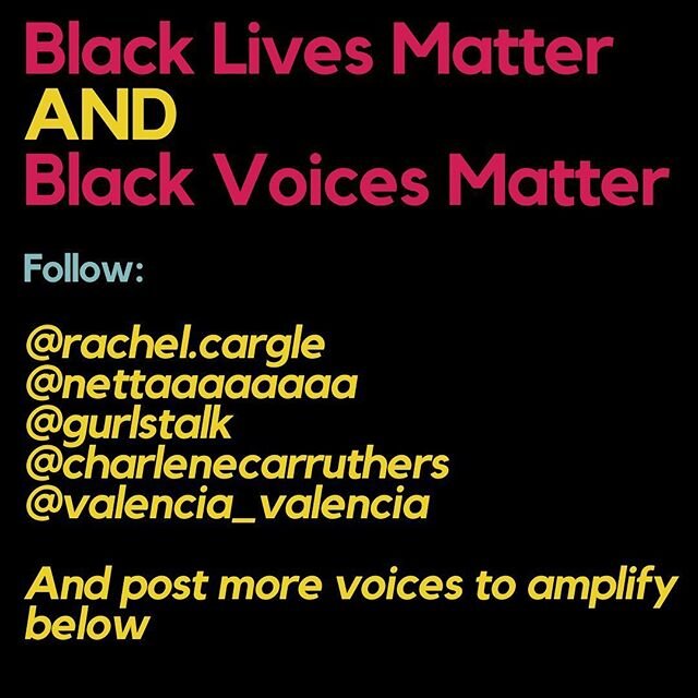 Supporting the voices of women and girls globally has always been our mission. As our communities rise up in waves of despair and anger, as an organization run by two White women our job now is to amplify the voices of Black women to ensure that they