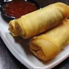 Sweet Pork Spring Rolls, perfect for dipping