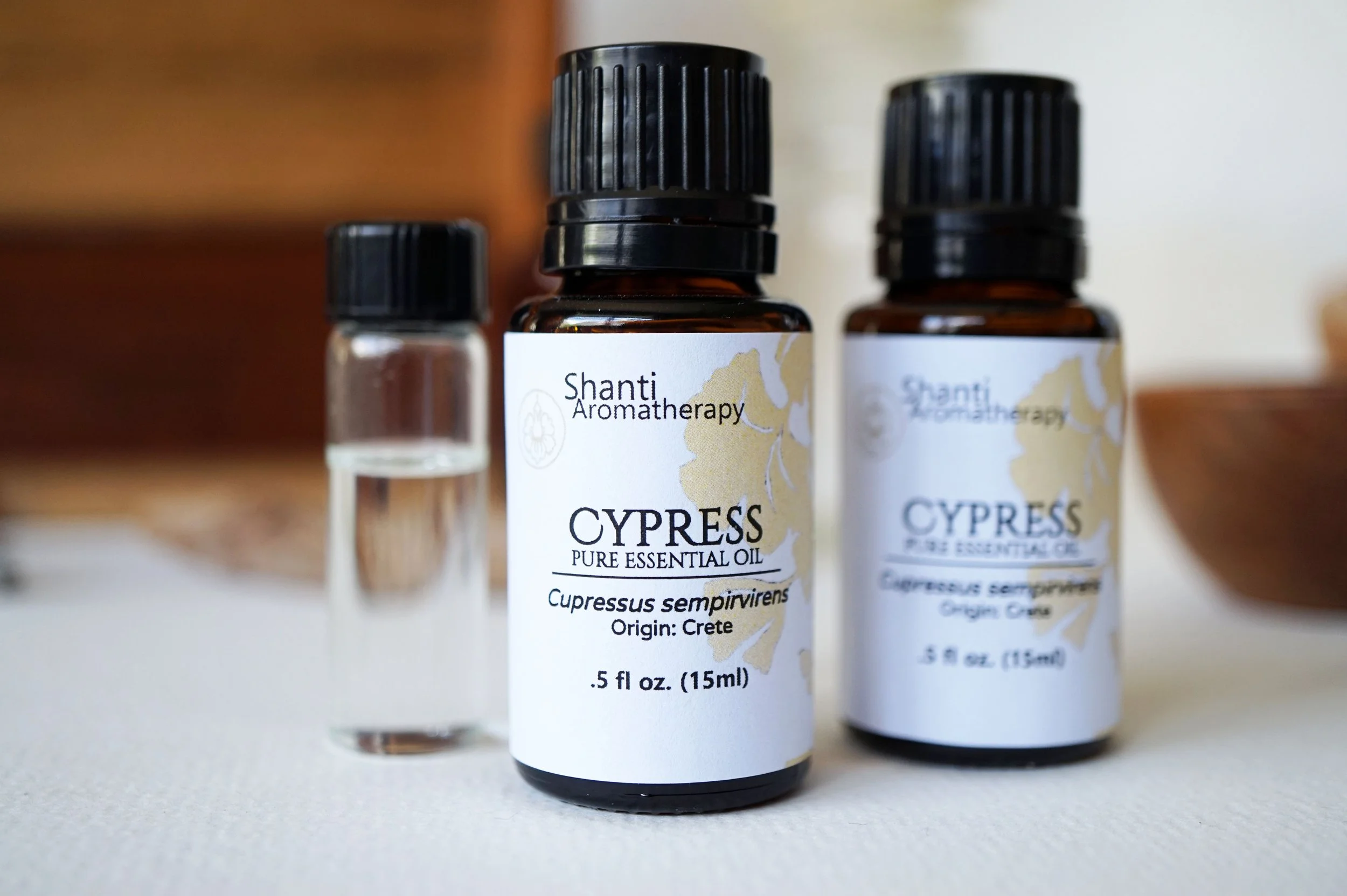 Cypress Essential Oil — Shanti Aromatherapy