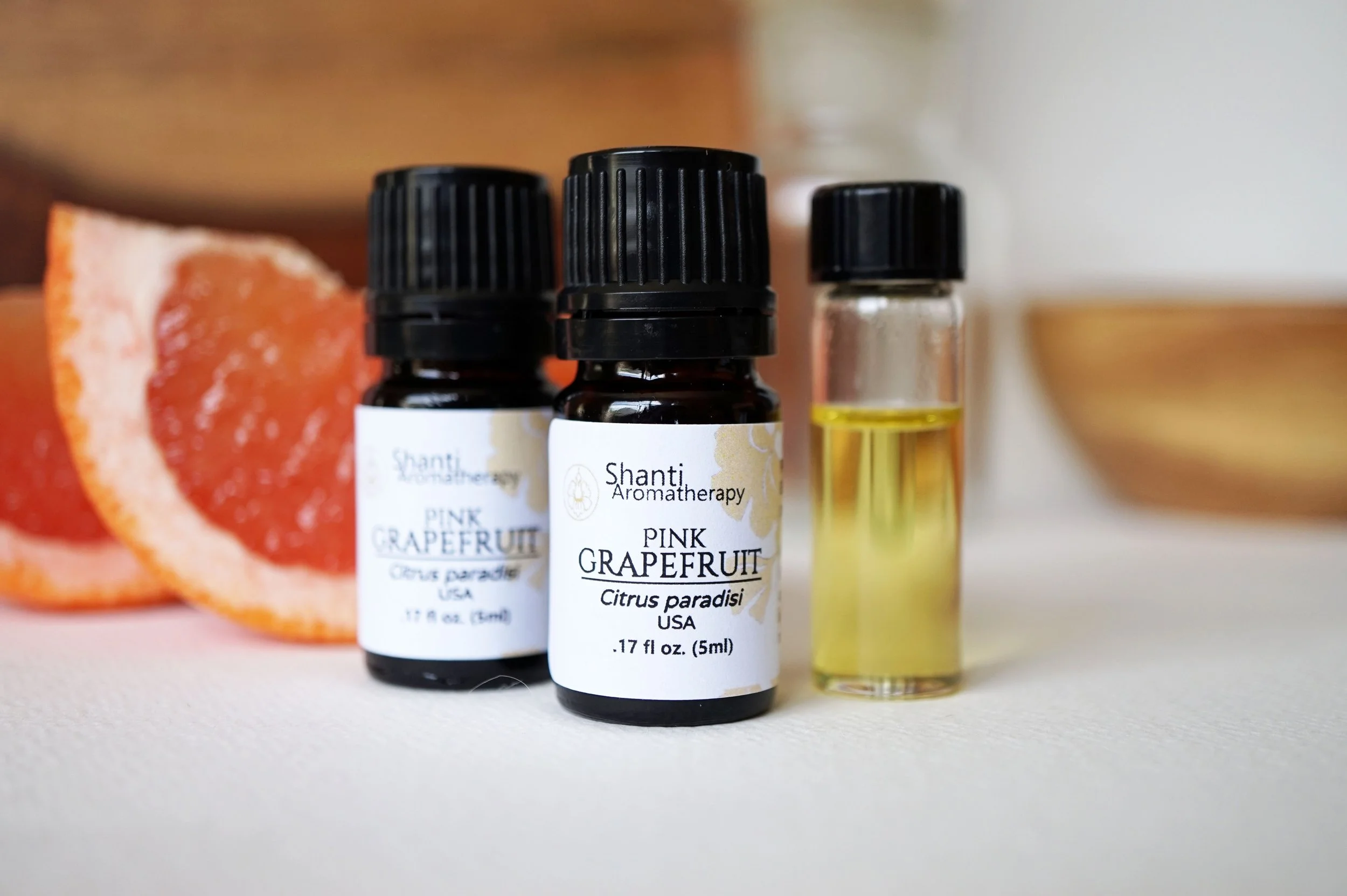 Pink Grapefruit Essential Oil — Shanti Aromatherapy