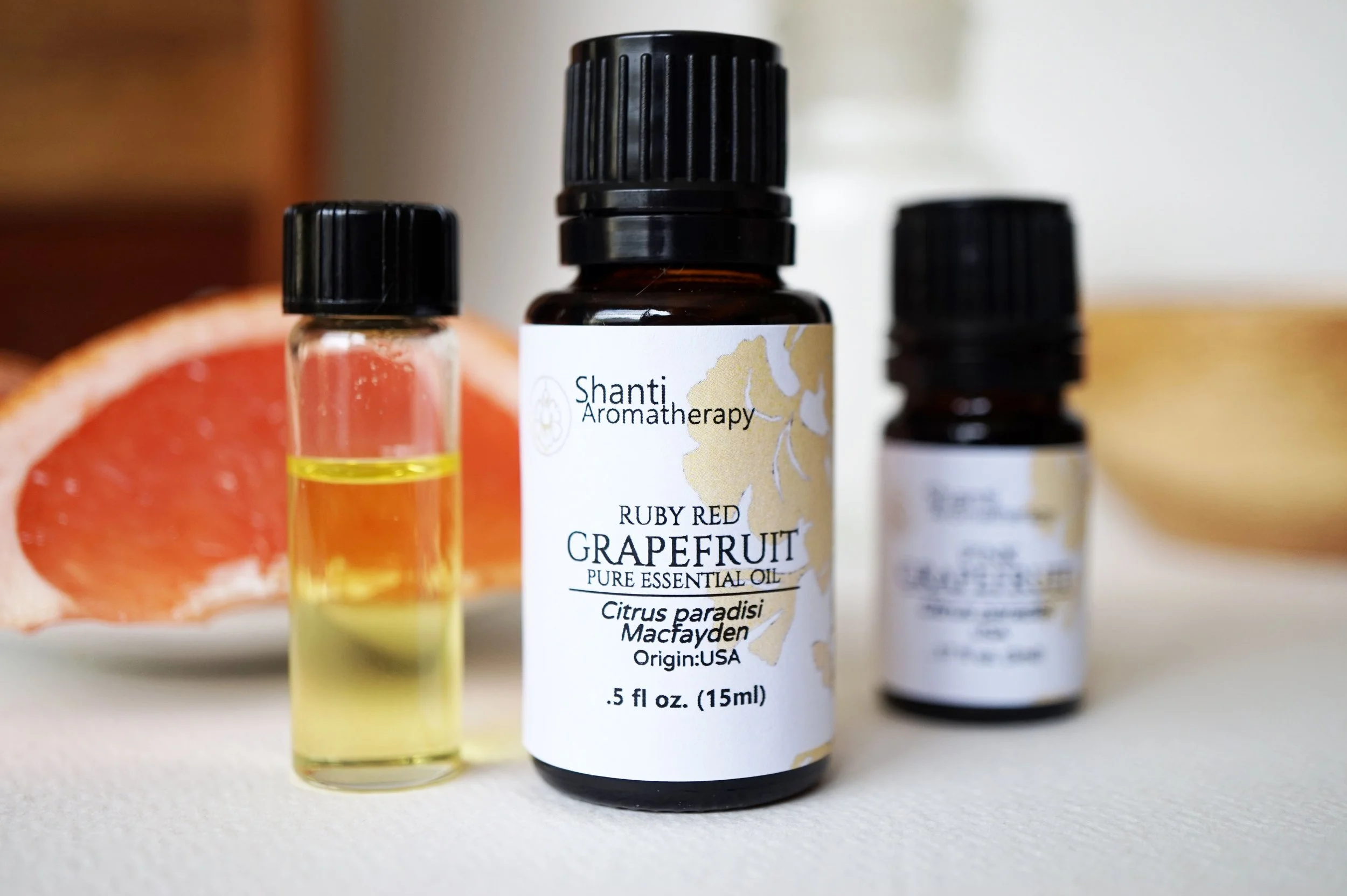 Pink Grapefruit Essential Oil — Shanti Aromatherapy