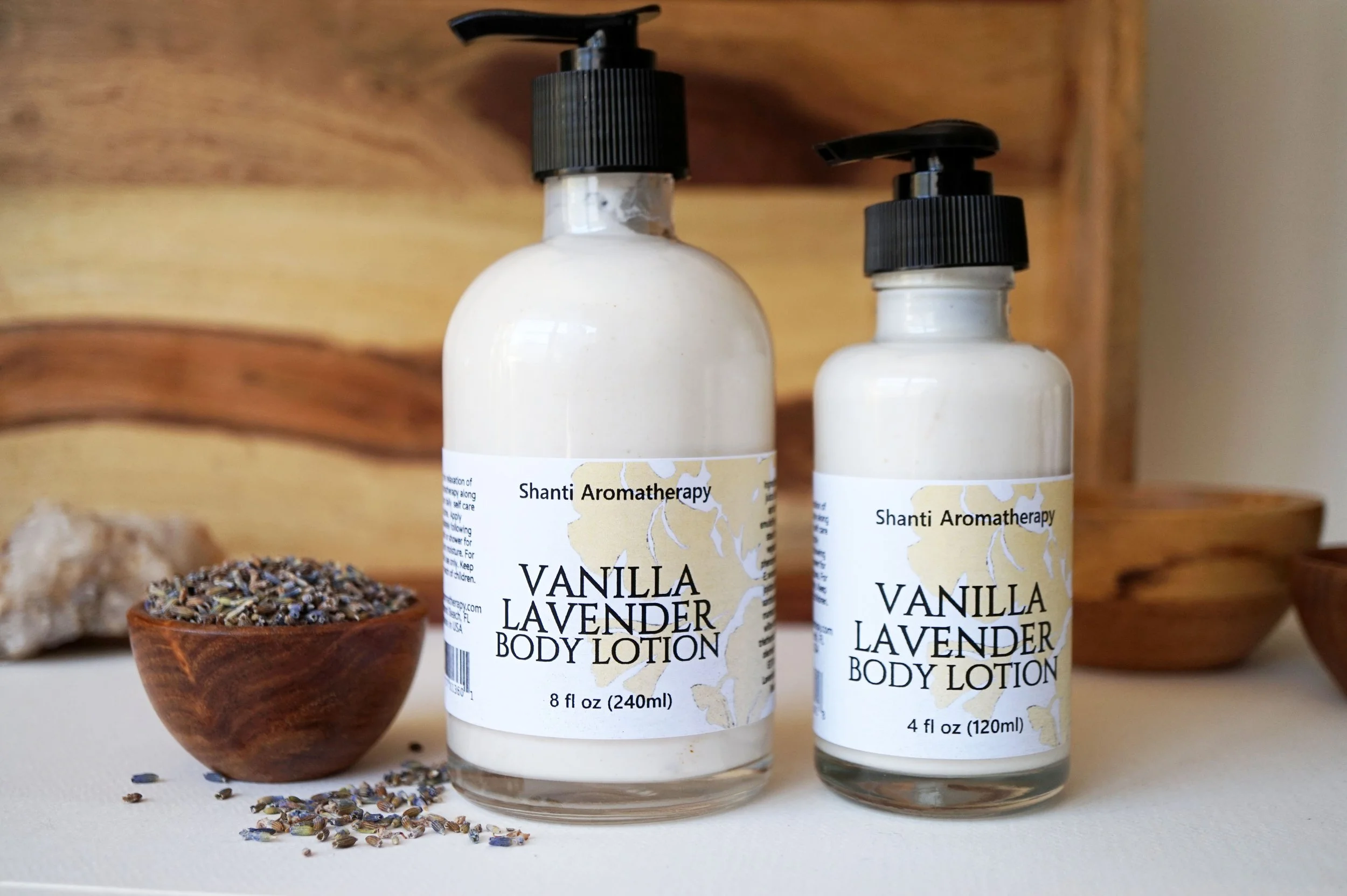 Vanilla Lavender Natural Lotion