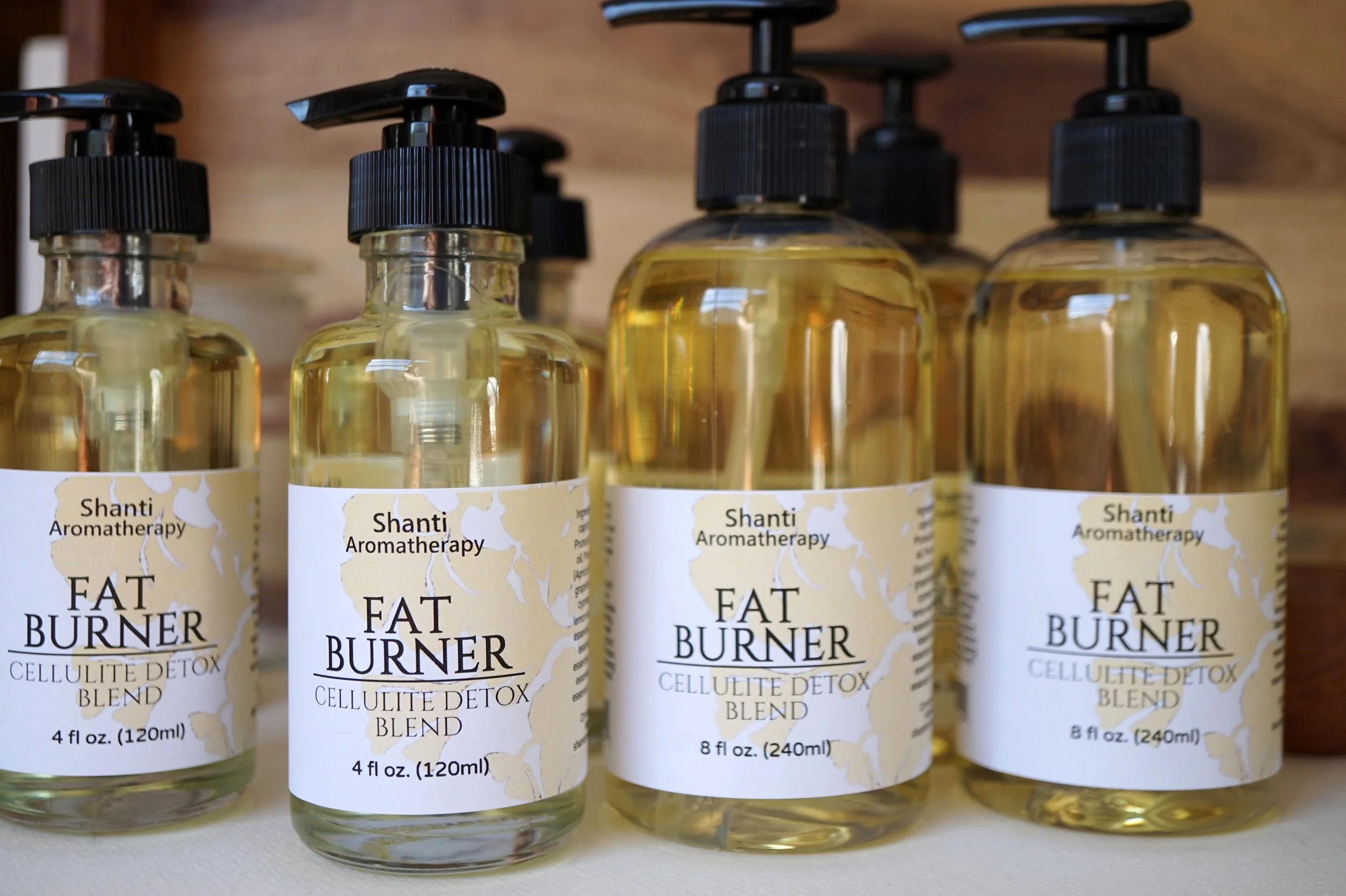Fat Burner Cellulite Detox Massage Oil