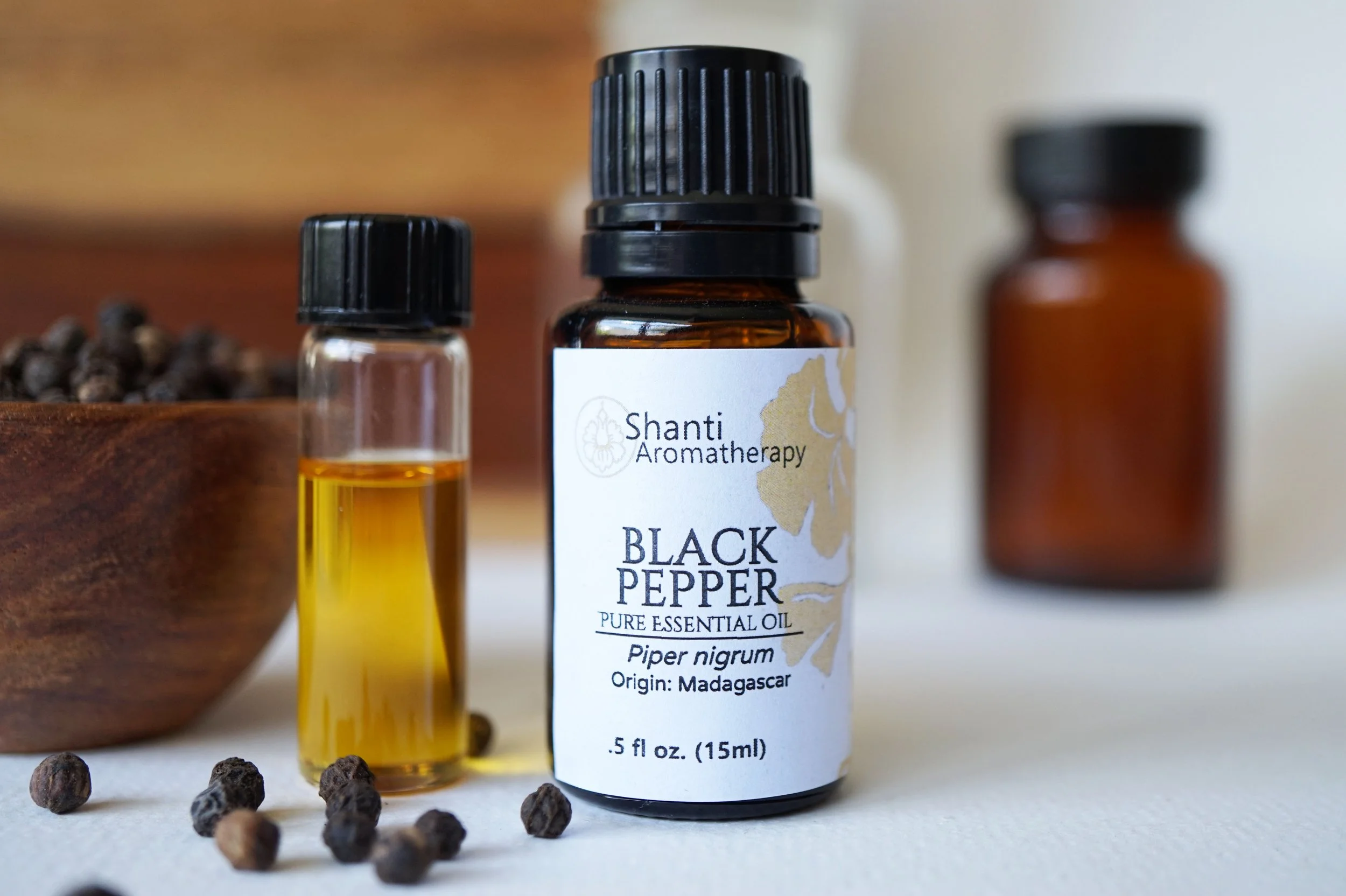 Black Pepper Essential Oil — Shanti Aromatherapy