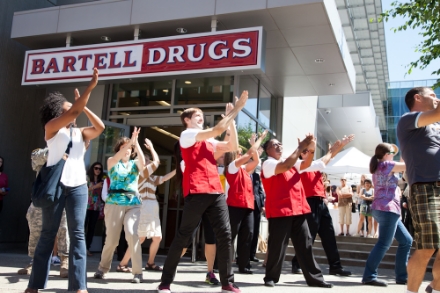Flash Mob at South Lake Union Grand Opening