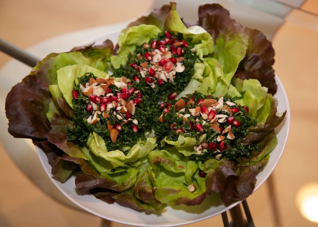 Holiday Raw Food Salad Platter (Warning: Kale Food Porn!)