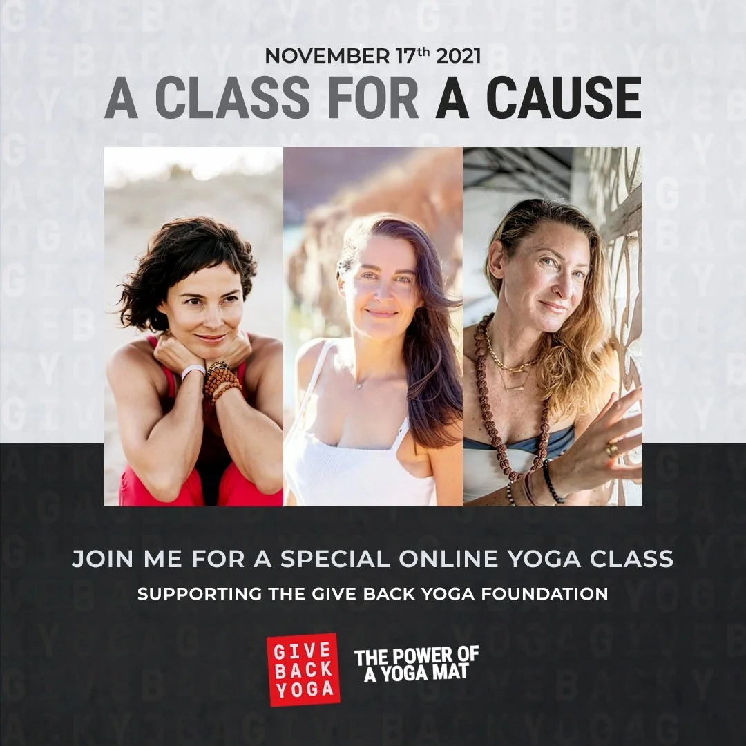 A Class for a Cause w/ Give Back Yoga