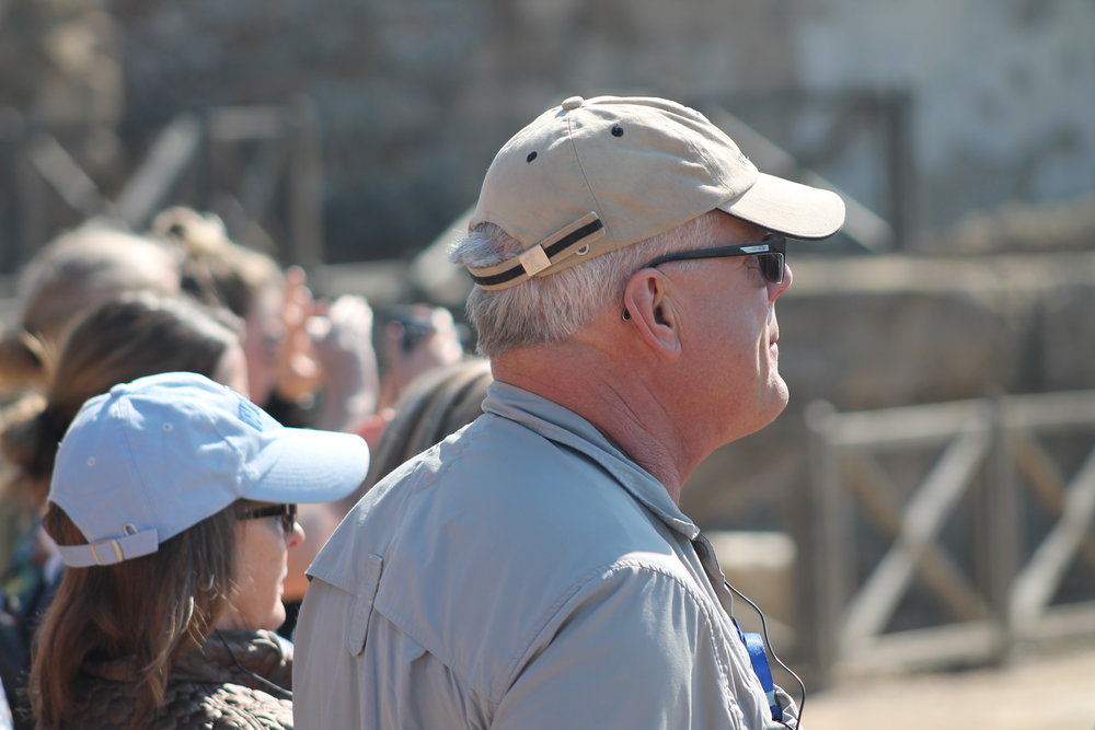 Marv and Judy taking it all in.