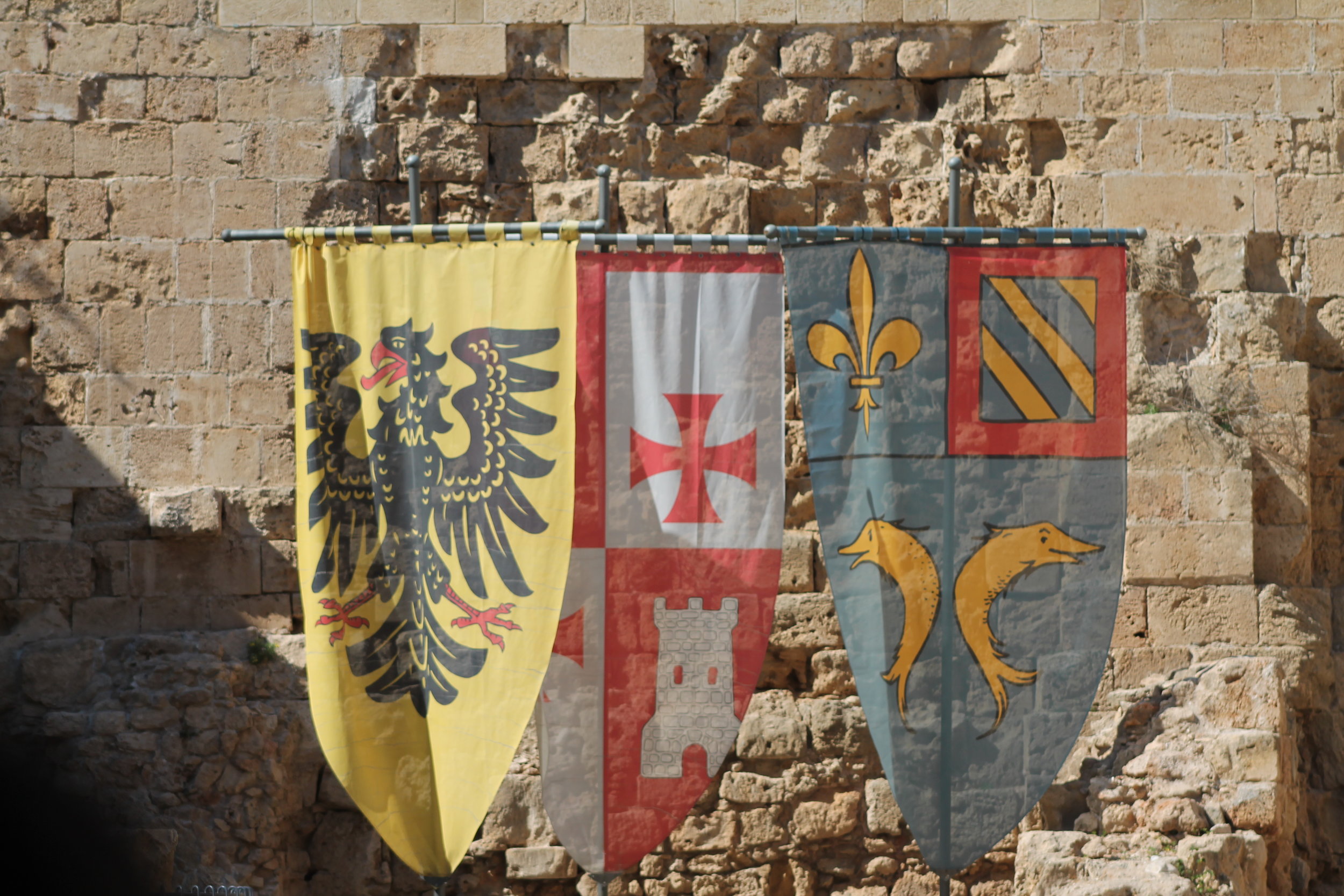 An ancient Crusader fortress found in Akko (ancient Acre).