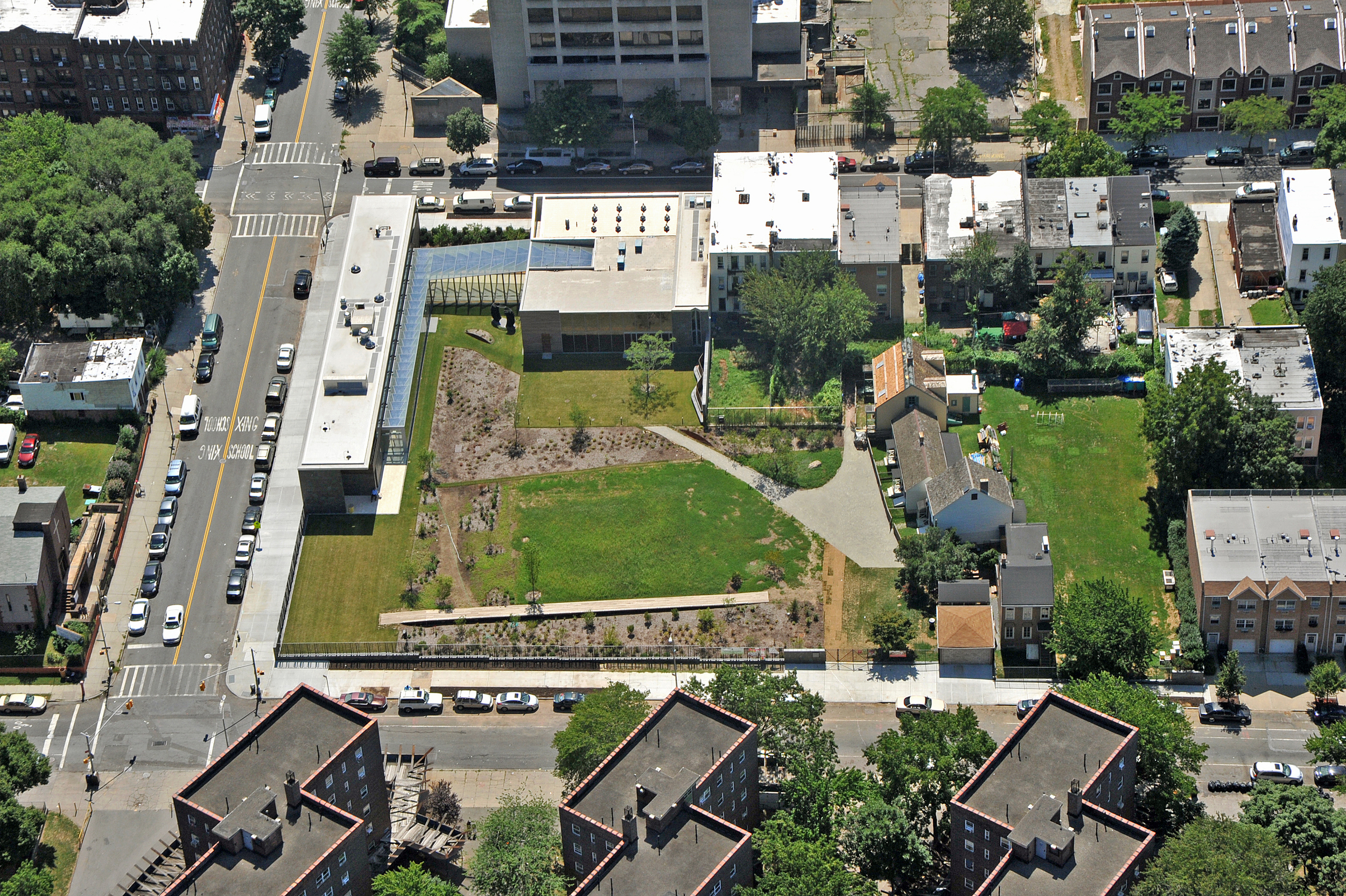  Aerial view of site 