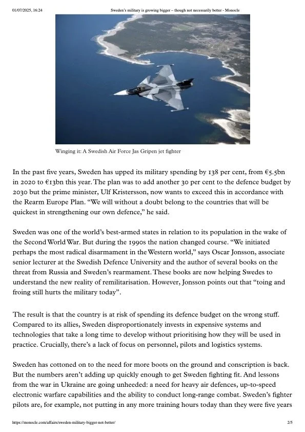 2Sweden’s military is growing bigger – though not necessarily better - Monocle.jpg