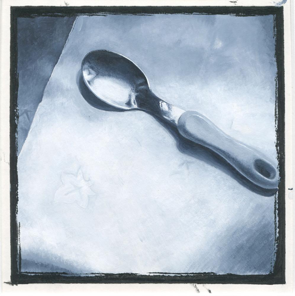 PRINT; Baby Spoon
