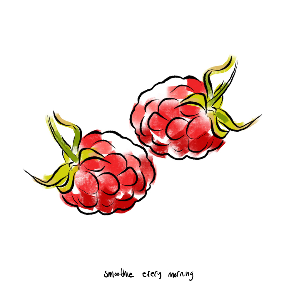 PRINT; 'RASPBERRIES'