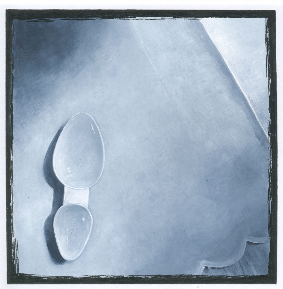 PRINT; MEDICINE SPOON