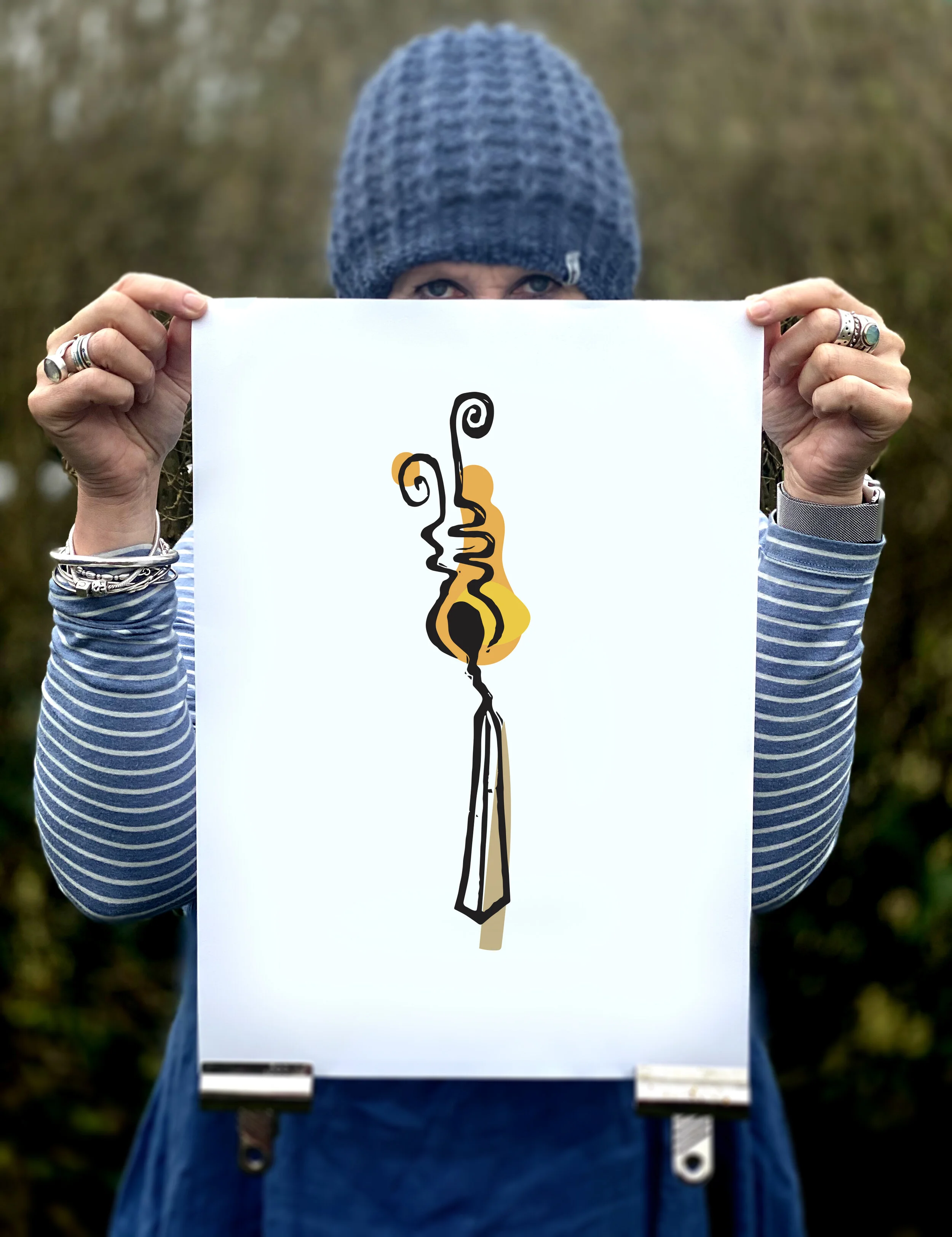 DIGITAL PRINT; START A FIRE