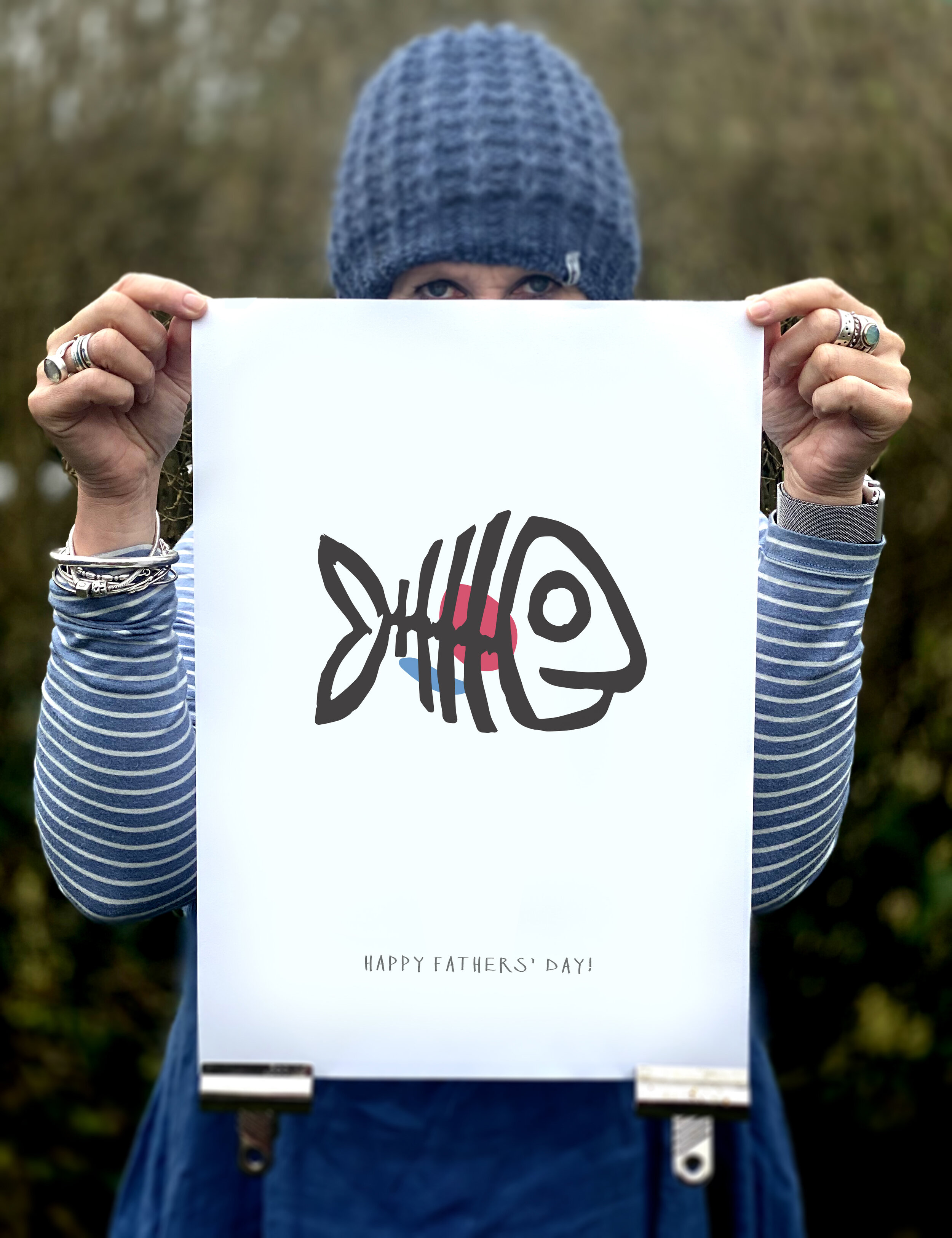 DIGITAL PRINT; FISHING PRINT