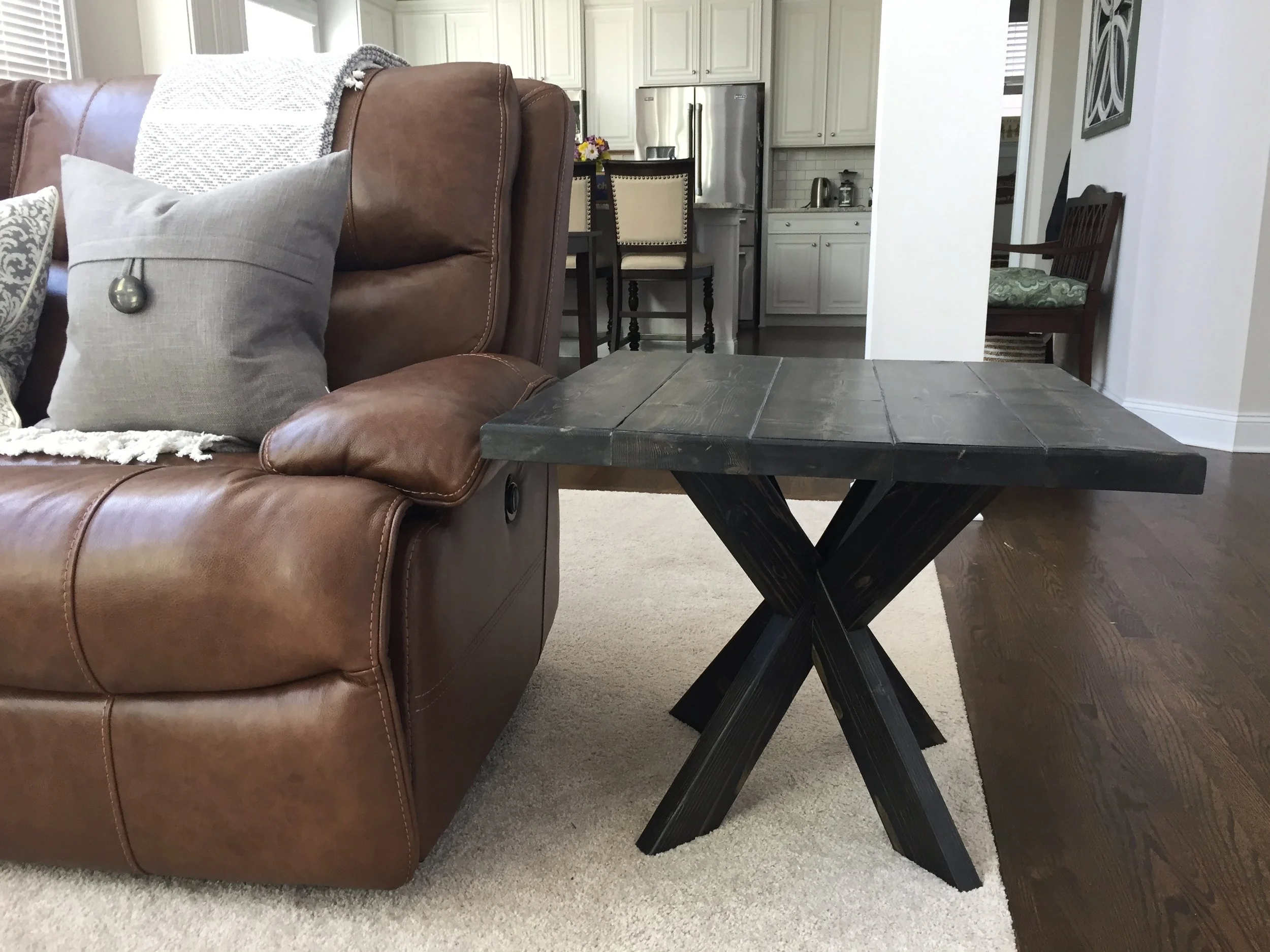 Black square x-base side table.JPG