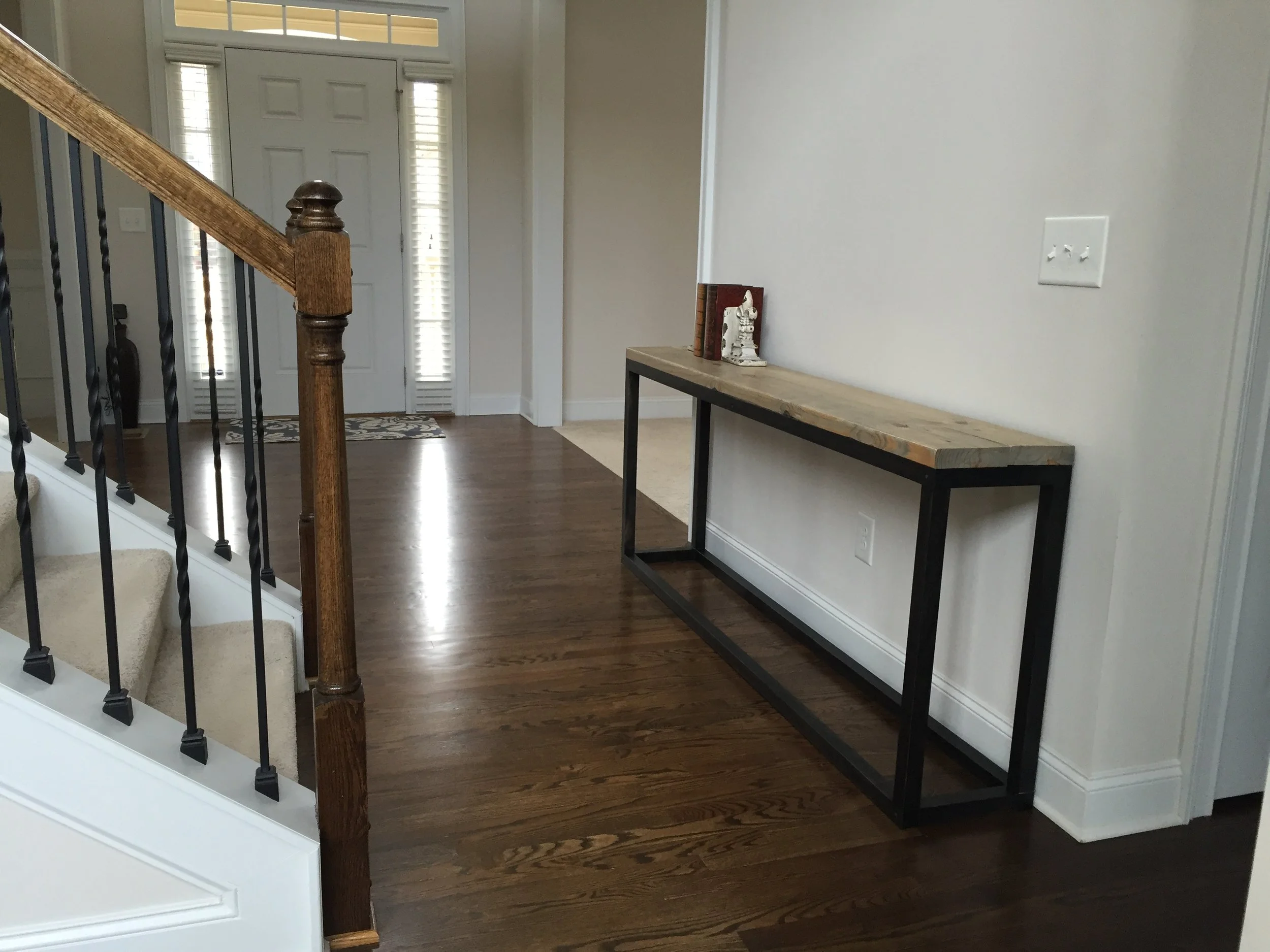 Industrial console table.JPG