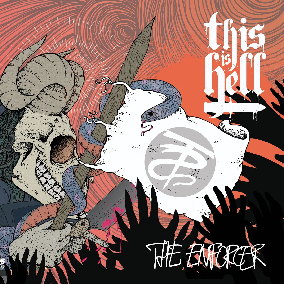 It’s Monday, and we have news that doesn’t suck! We’re releasing a brand new 7" from This is Hell! “The Enforcer” is out on 2/19 and is limited to 500 copies (300 red, 200 clear). Listen to the title track on Revolver Magazine’s website . Pre-order the 7" in our webstore . Catch the band on tour: 01/21/13 – Baltimore, MD @ Charm City Art Space 01/22/13 – Fayettville, NC @ The Drunk Horse Pub (w/ EVA) 01/23/13 – Atlanta, GA @ Masquerade (w/ EVA) 01/24/13 – Augusta. GA @ Sector 7G (w/ EVA) 01/25/13 – Savannah, GA @ Taco Abajo (w/ EVA) 01/26/13 – Jacksonville, FL @ Phoenix Taproom (w/ EVA) 01/27/13 – Orlando, FL @ Backbooth (w/ letlive.) 01/28/13 – Spartanburg, SC @ Ground Zero (w/ letlive.) 01/29/13 – Wilmington, NC @ Soapbox (w/ letlive.) 01/30/13 – Richmond, VA @ Kingdom (w/ letlive.) 01/31/13 – West Springfield, VA @ Empire (w/ letlive.) 02/01/13 – Brooklyn, NY @ Saint Vitus (w/ letlive.) 02/02/13 – Amityville, NY @ The Spotlight (w/ letlive.) 02/04/13 – Cambridge, MA @ The Sinclair (w/ letlive.) 02/05/13 – Danbury, CT @ Heirloom Arts (w/ letlive.) 02/06/13 – Montreal, QC @ La Sala Rossa (w/ letlive.) 02/07/13 – Ottawa, ON @ Mavericks (w/ letlive.) 02/08/13 – London, ON @ Call The Office (w/ letlive.) 02/09/13 – Pittsburgh, PA @ Smiling Moose (w/ letlive.) 02/10/13 – Toledo, OH @ Frankies (w/ letlive.) 02/20/13 – Honolulu, HI @ Hawaiian Brian’s 02/23/13 – Brisbane, AUS @ RNA Showgrounds (w/ Soundwave) 02/24/13 – Sydney, AUS @ Olympic Park (w/ Soundwave) 03/01/13 – Melbourne, AUS @ Flemington Racecourse (w/ Soundwave) 03/02/13 – Adelaide, AUS @ Bonython Park (w/ Soundwave) 03/04/13 – Perth, AUS @ Claremont Showground (w/ Soundwave) 03/06/13 – Auckland, NZ @ Zeal Art Room 03/08/13 – Medan, Indonesia @ USU Student Hall 03/09/13 – Kuala Lumpur, Malaysia @ Black Box (w/ Sick Of It All) 03/10/13 – Singapore, Singapore @ Emily Hill 03/12/13 – Bangkok, Thailand @ Immortal Bar 03/16/13 – Grand Prairie, TX @ South By So What Festival 04/13/13 – Toledo, OH @ Jamboree Festival