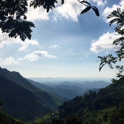 welcoming a new day in ella, sri lanka