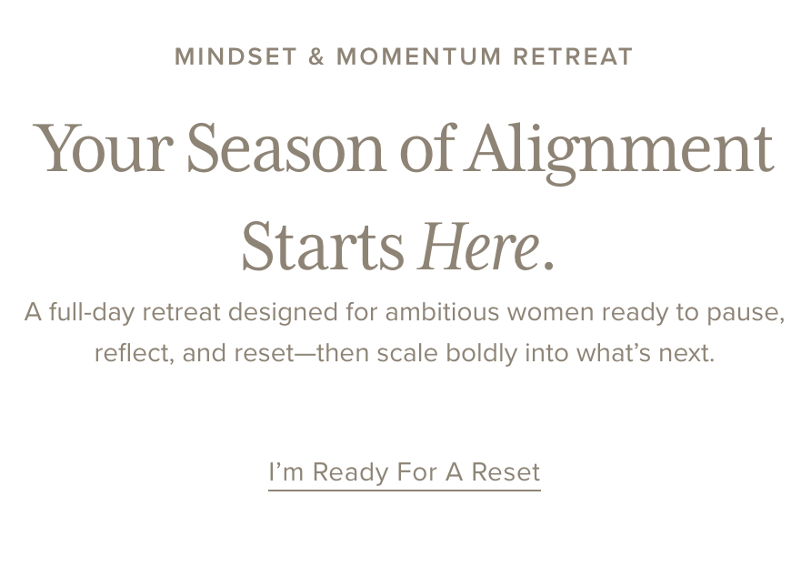 Mindset & Momentum Retreat
