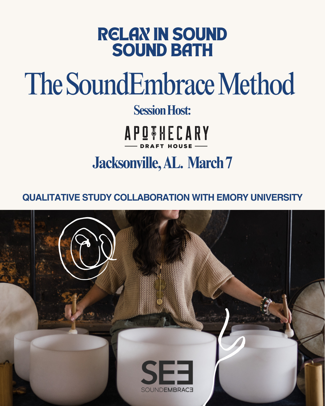 March Relax in Sound - Sound Bath in Jacksonville Alabama