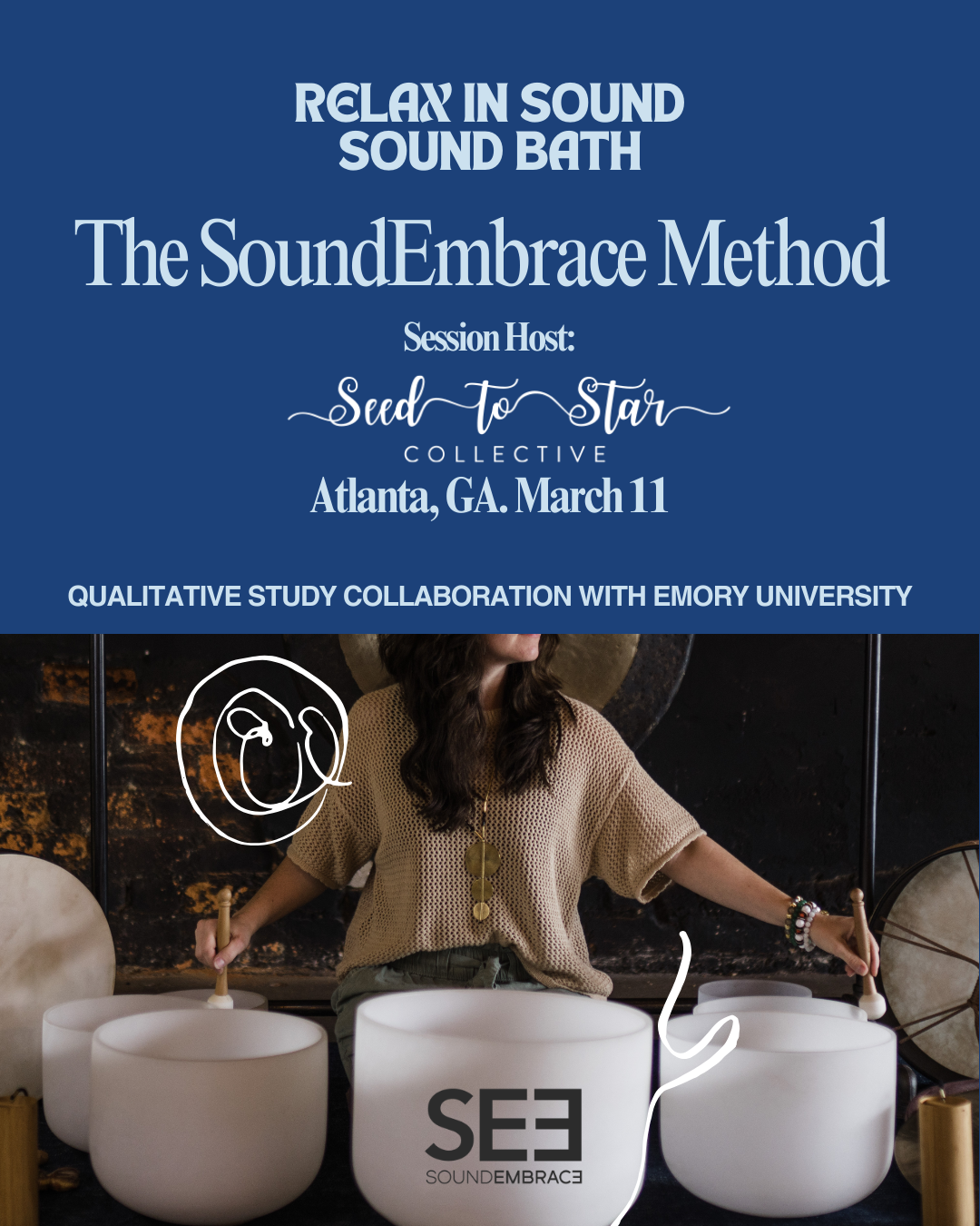 March Relax in Sound - Sound Bath in Decatur Atlanta, GA 