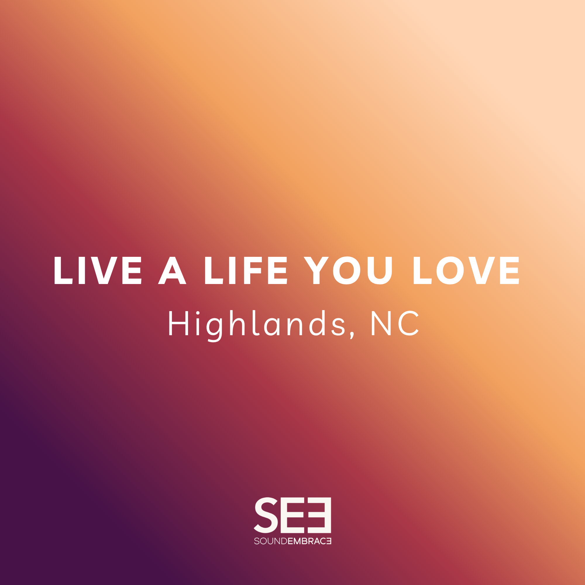 Sound Bath in Highlands, NC | Live A Life You Love