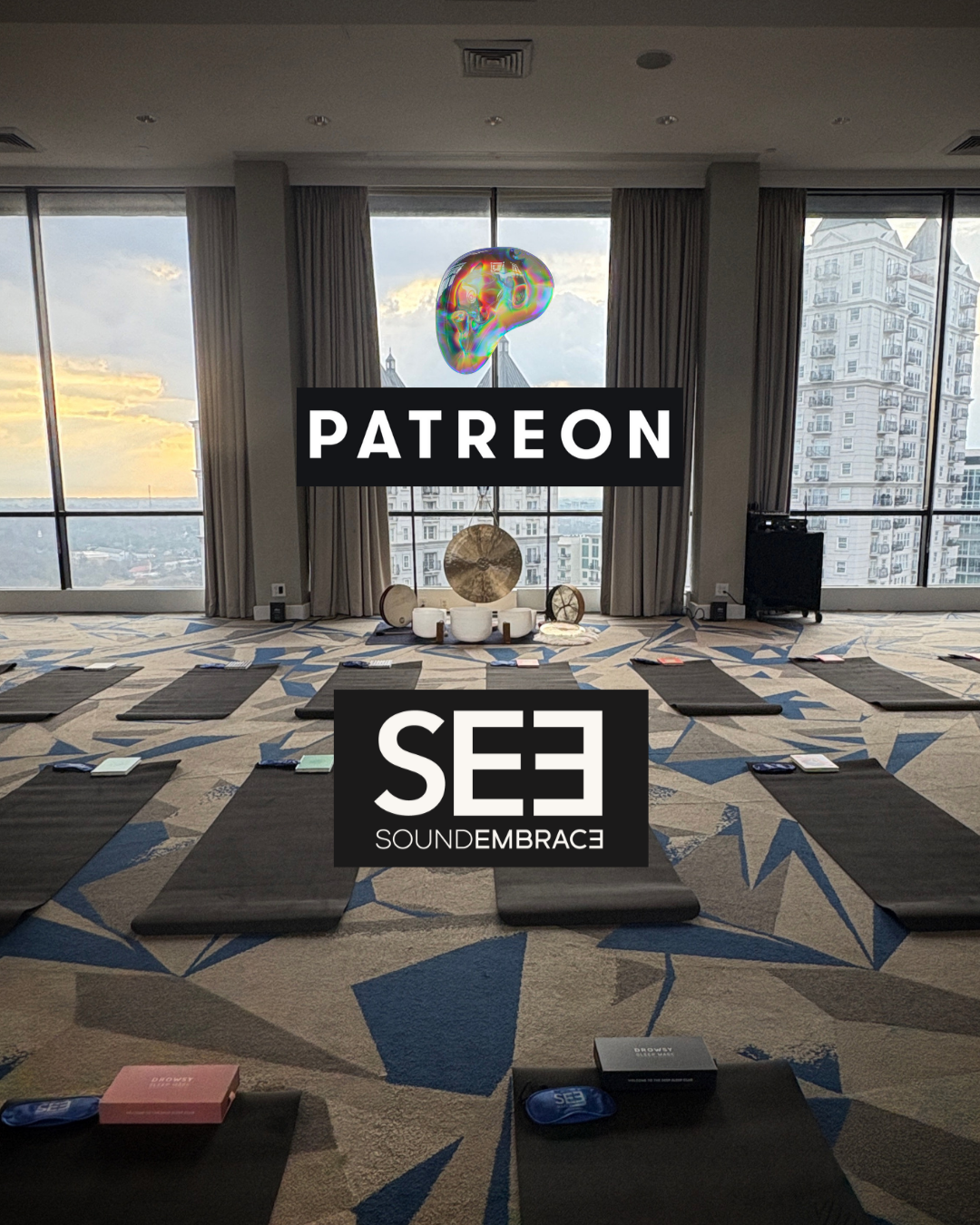 Relax in Sound sound bath for Patreon