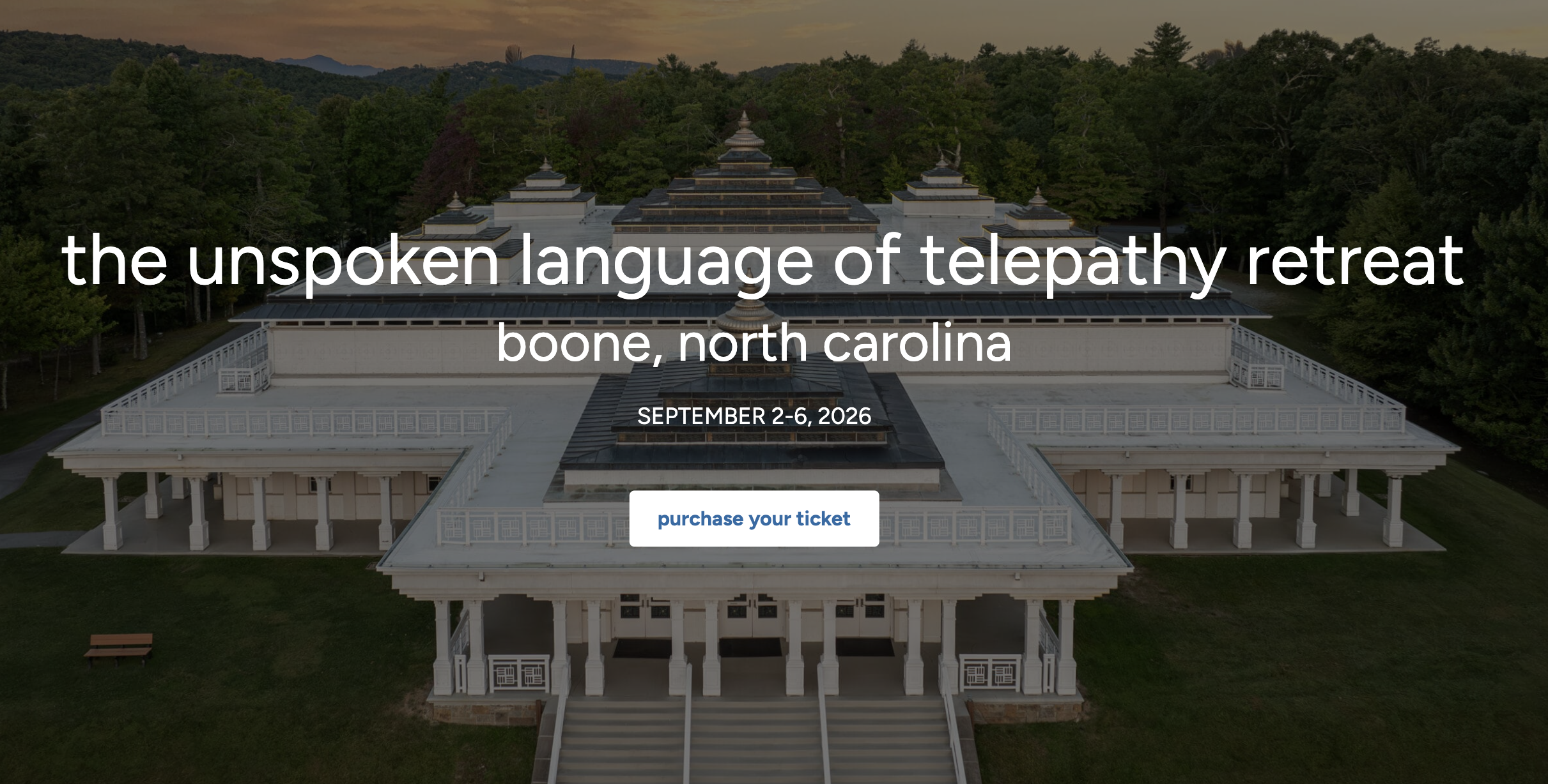 The Unspoken Language of Telepathy Retreat