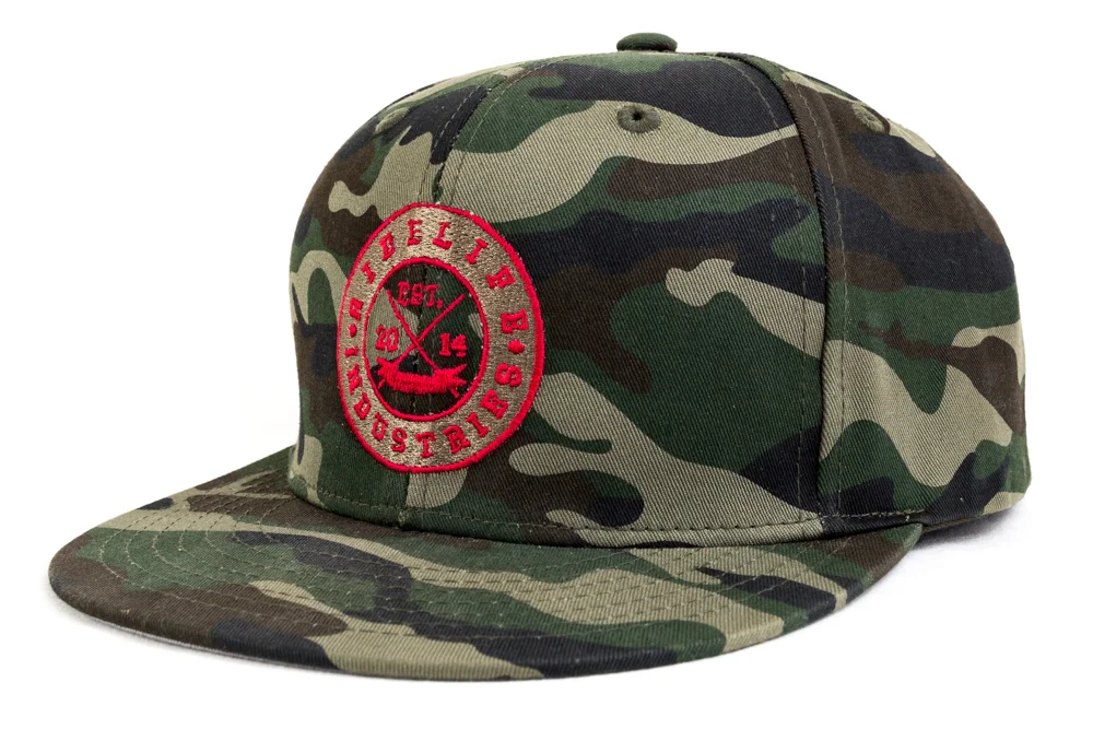 Hipster Camo Flatbill