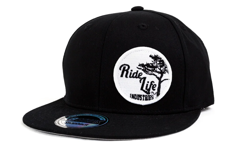 OG Round Black Flatbill