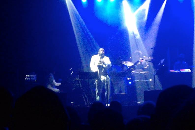 Performing with David Murray and members of the Roots in honor of Richard Nichols, the late, great Roots manager/producer.