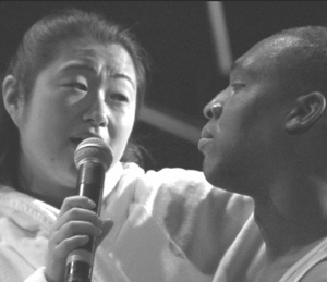 Yoon Choi and Dean Bowman in "Quebecite"
