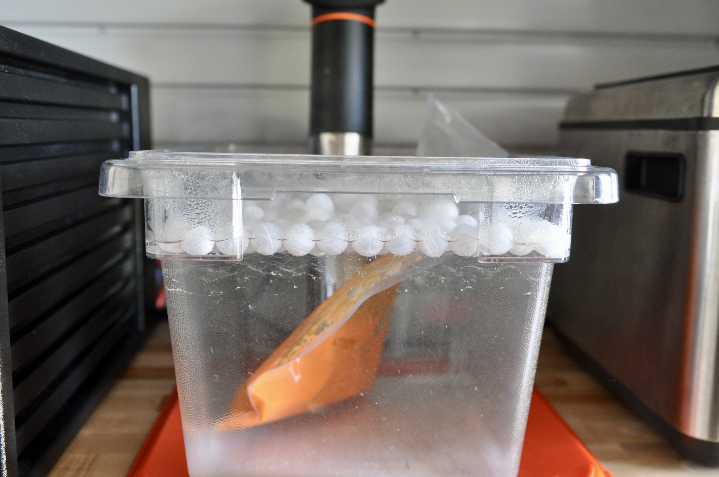 Sous vide carrots