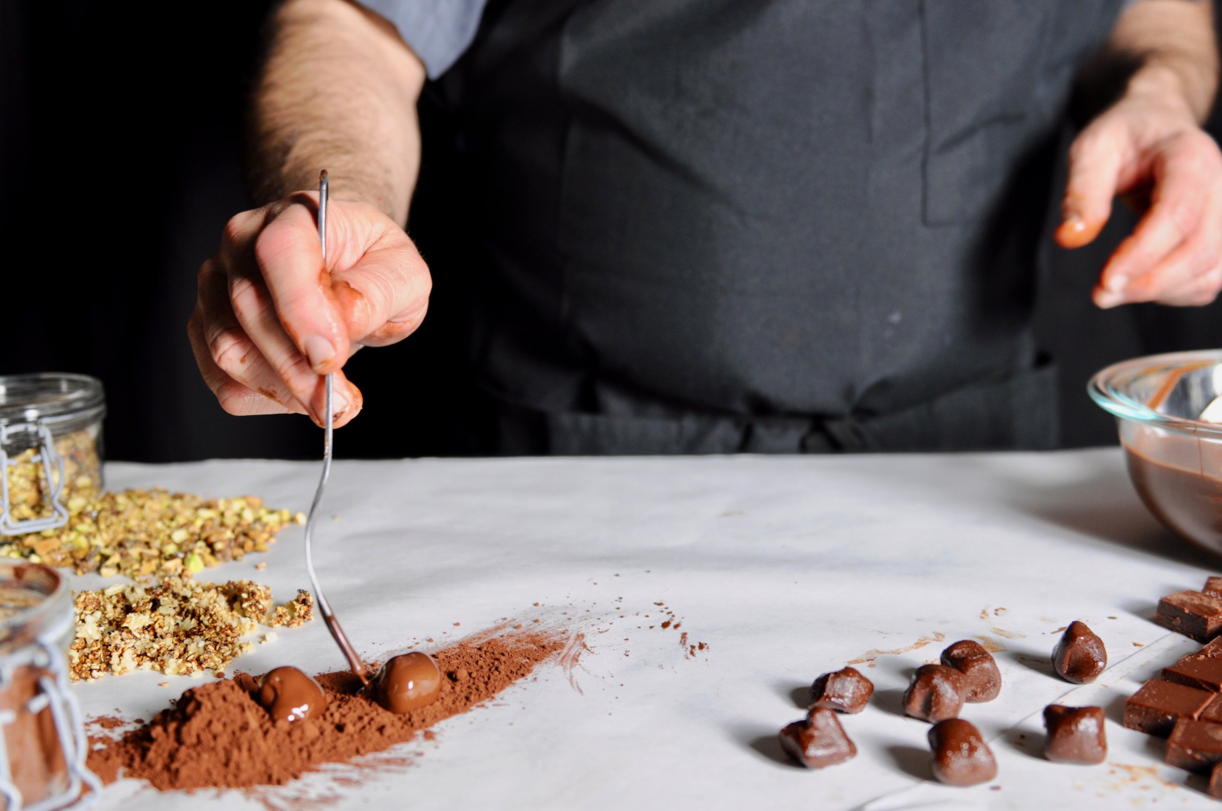 A chocolatier shares the love and rolls us truffles — Laurel Street Kitchen
