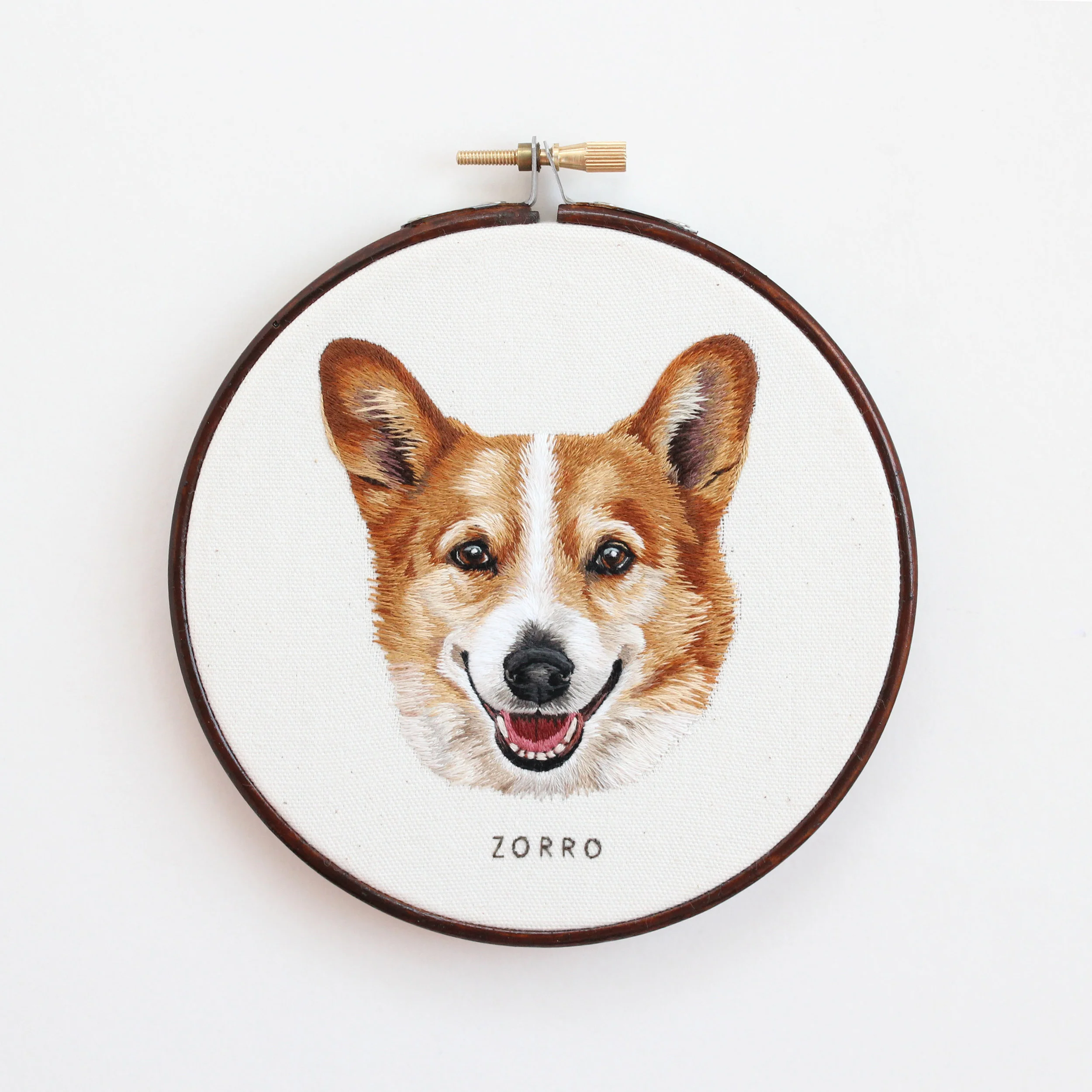 Needlepainting, threadpainting, embroidery, emillie, ferris, needle, thread, dmc, dmcthreads, custom, pet, portrait, paint, with, thread, royal, school, of, needlework, hand, lock, london,