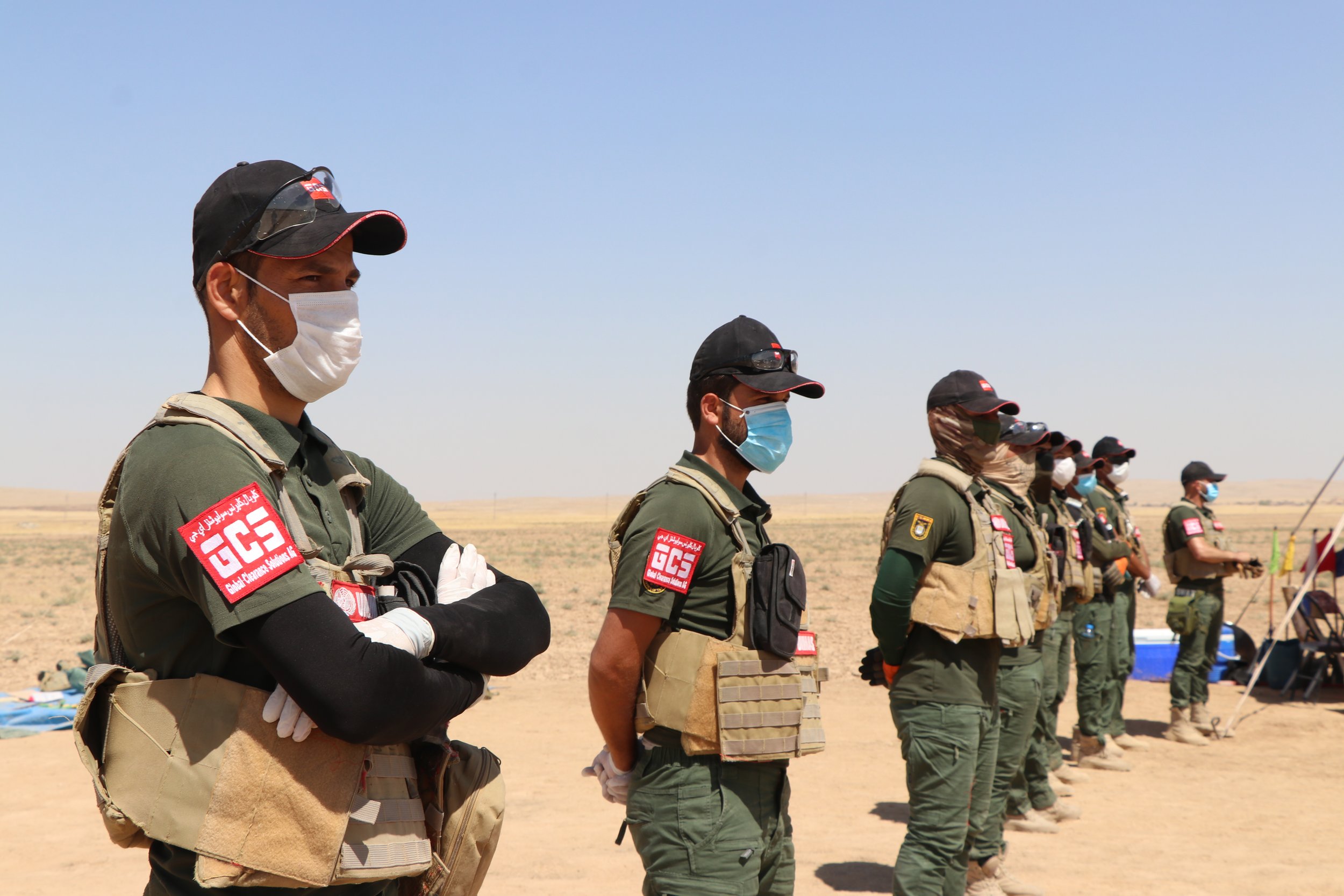 GCS operations team in Iraq