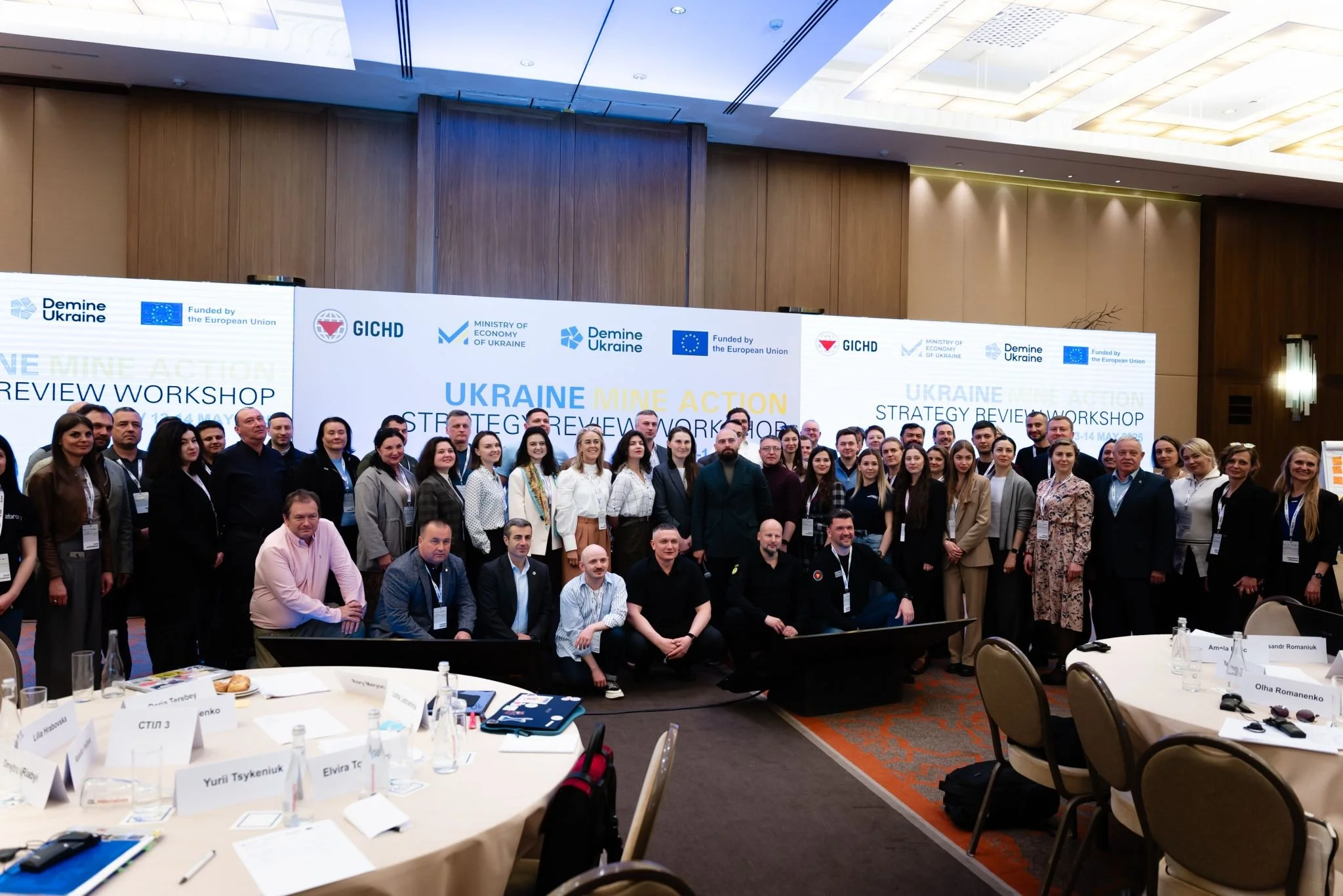 Ukraine Mine Action Strategy workshop hears from industry experts