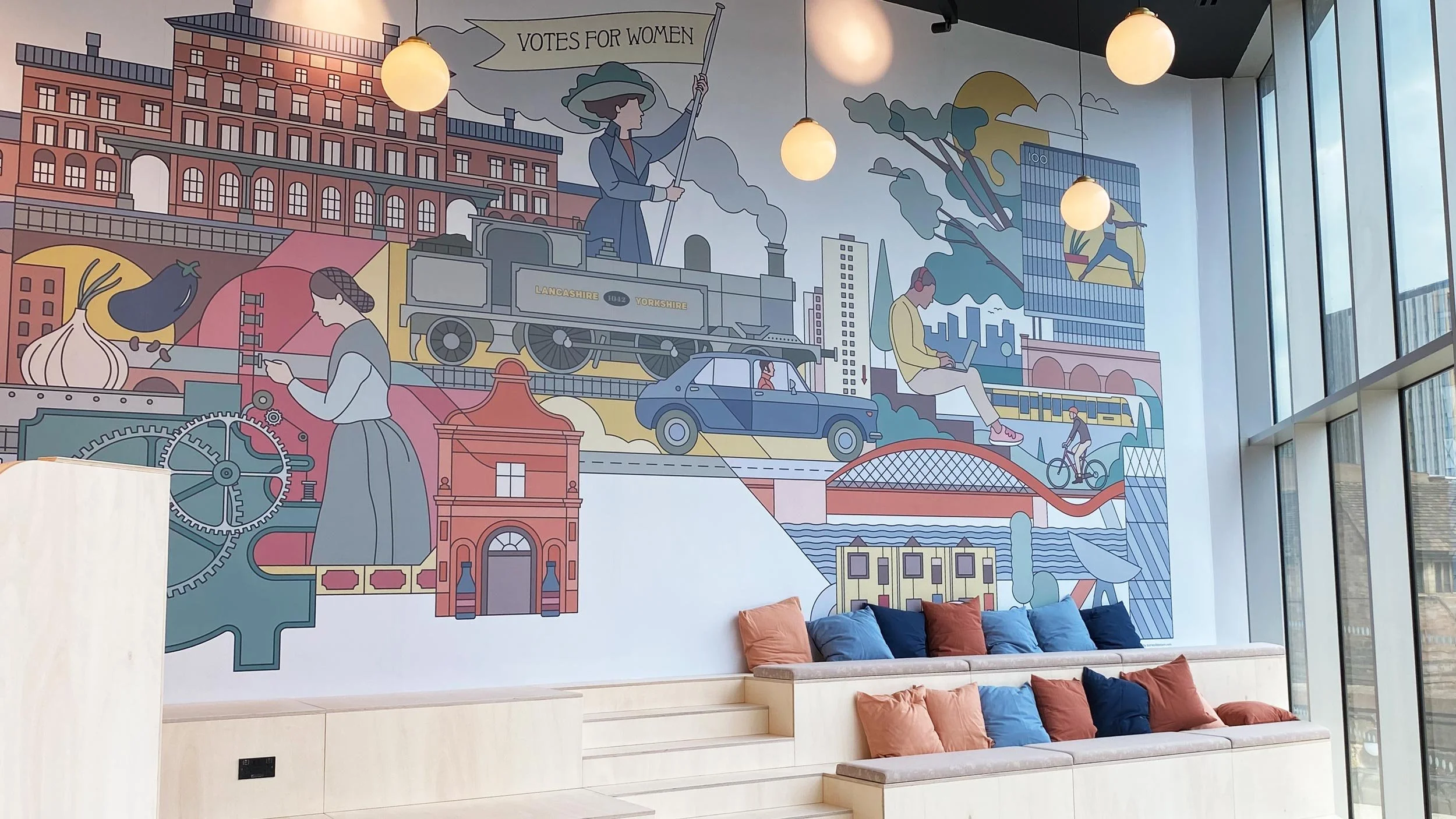 x+why Salford Mural