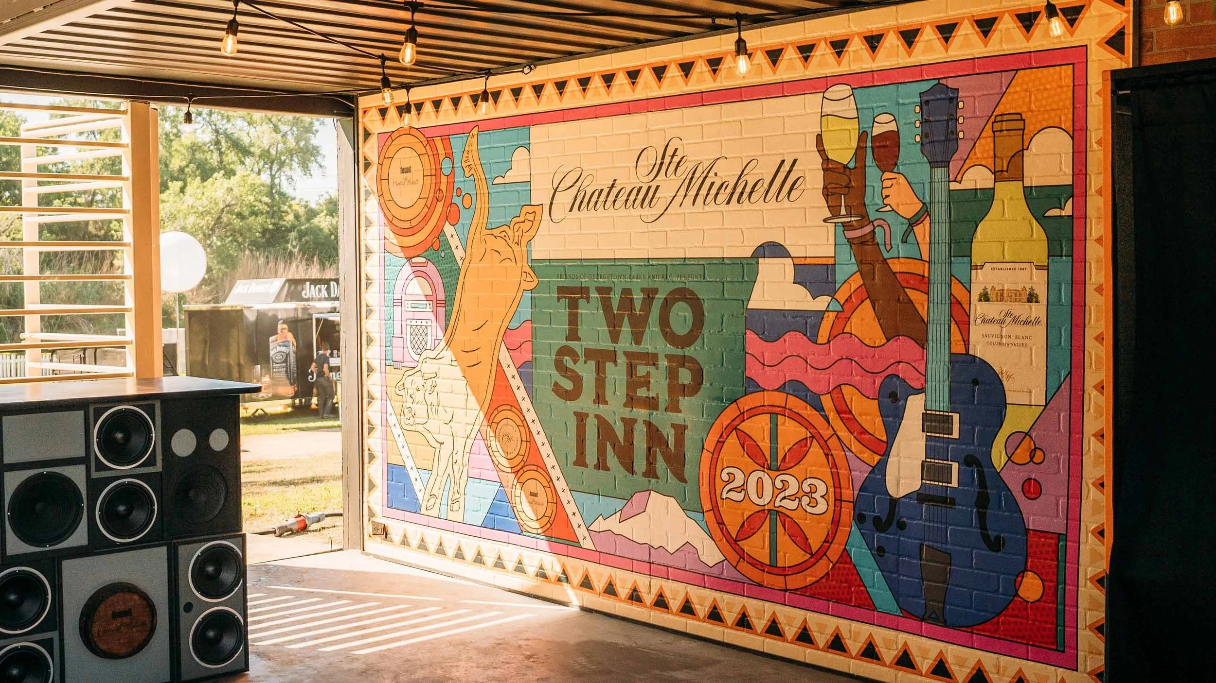 Live Nation Chateau Ste Michelle Murals