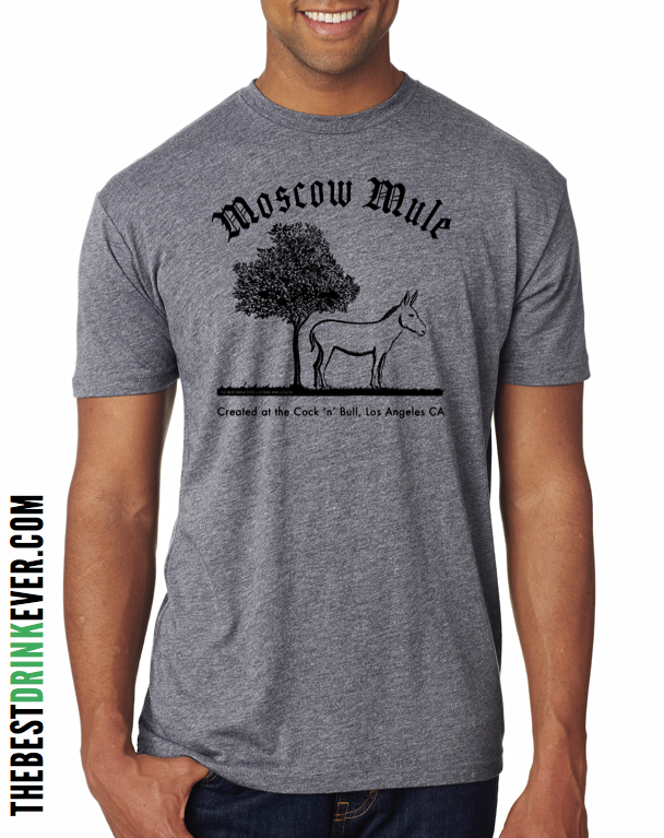 Moscow Mule T-Shirt Grey - TBDExLetters