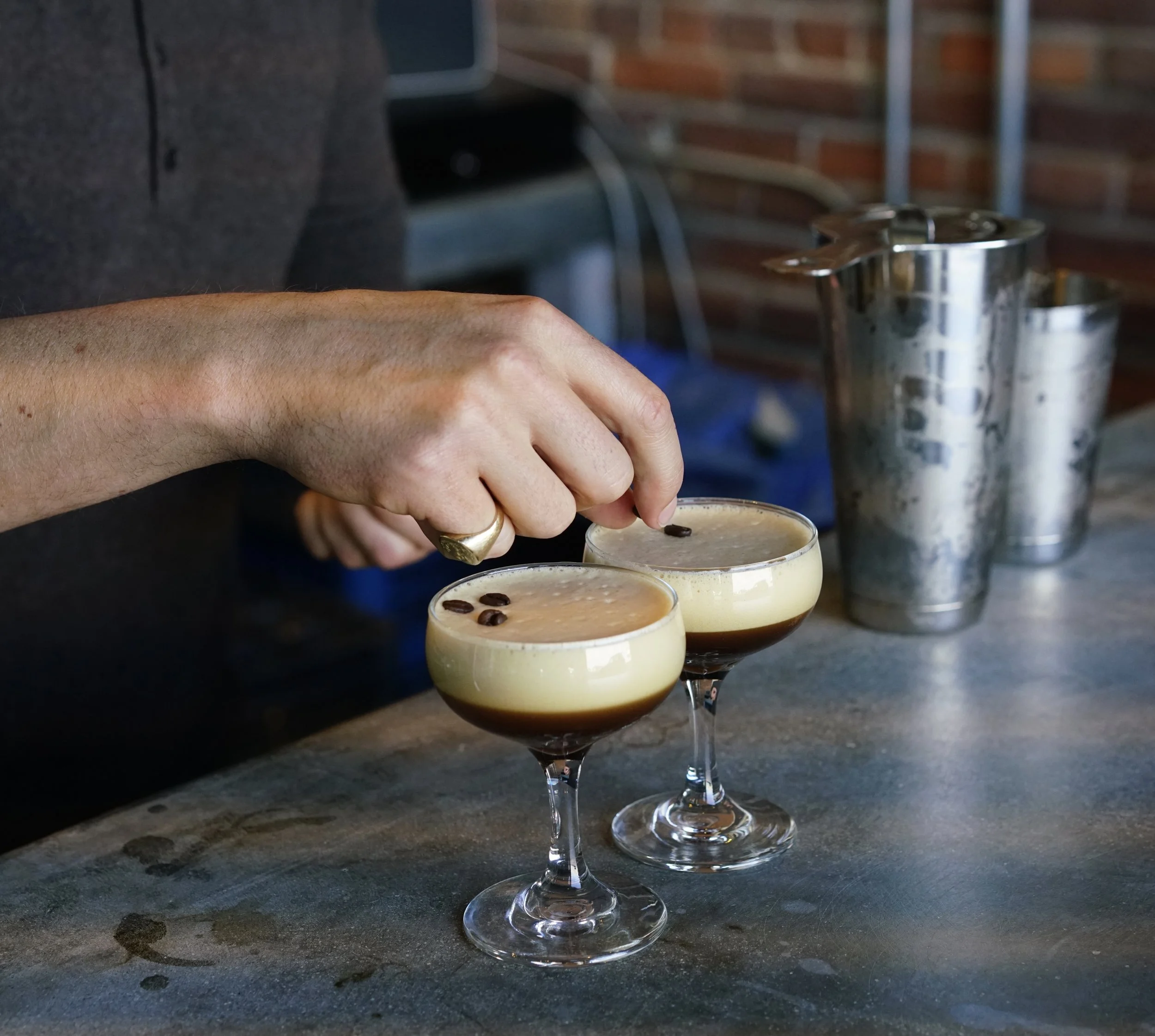 Boozy Pick Me Up : The Our/Espresso Vodka Martini Menu 