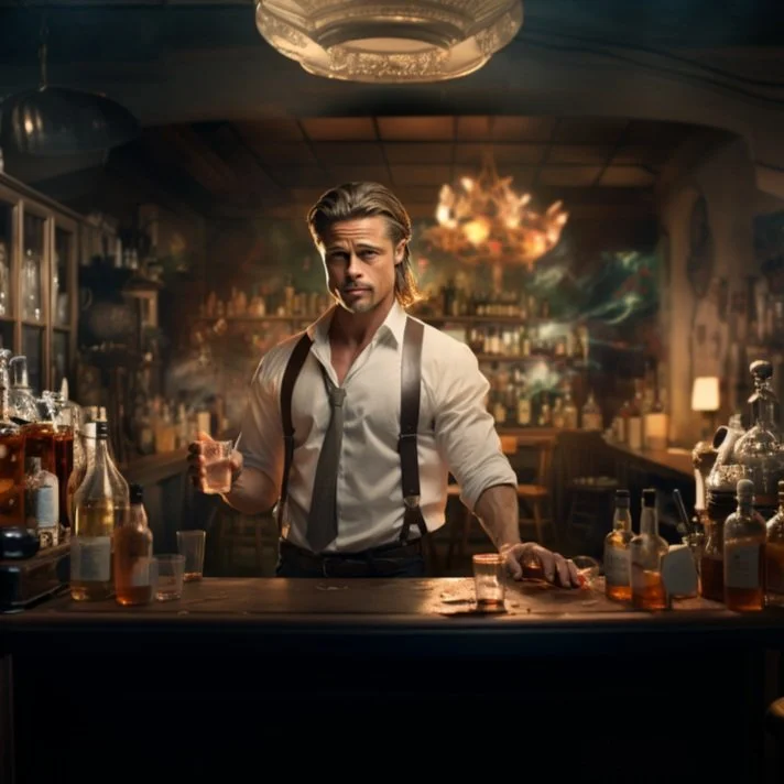AI Imagines 22 of Your Favorite Celebrities Behind the Bar&nbsp;