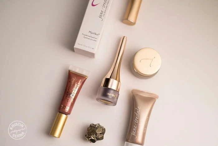 Jane Iredale makeup, photographed by Kristin Serna