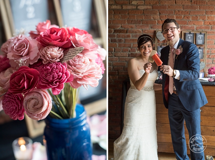 Wedding Popsicles. Photography by Kristin Serna. 