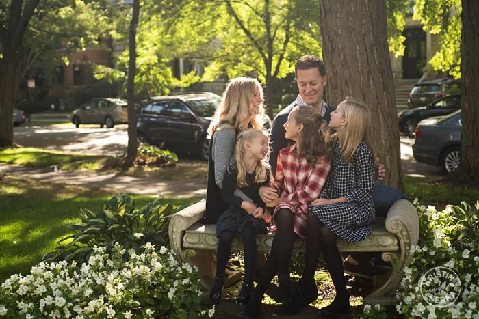 Chicago Family Portrait by Kristin Serna