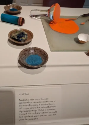 Azurite, plus some blending tools in the background