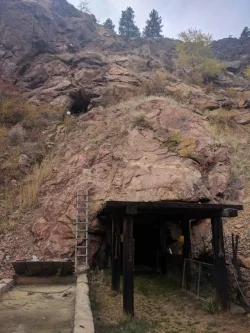 It's an old mine.